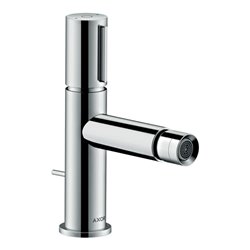 hansgrohe Bidet-Einhebelmischer Axor Uno Select Ausl 124mm, m ZugstAblGar, brush. r gol