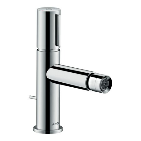 hansgrohe Bidet-Einhebelmischer Axor Uno Select Ausl 124mm, m ZugstAblGar, brush. r gol