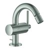 Grohe Bidet-Einhebelmischer Atrio 1/2', Ablaufgarnitur, supersteel