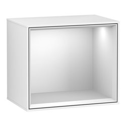 V&B Regalmodul Finion 41,8x35,6x27cm, Reg wh. m, glo wh. Lac