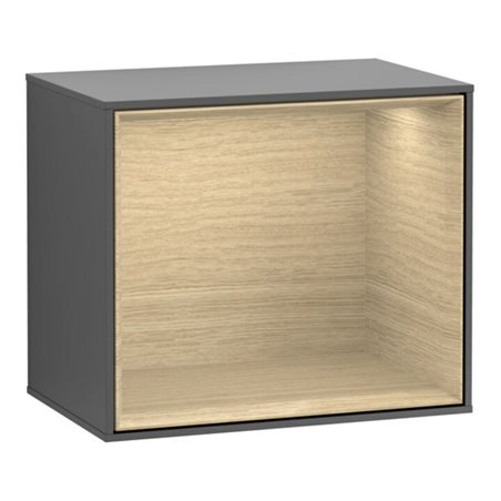 V&B Regalmodul Finion 41,8x35,6x27cm, Reg Oa ven, Anthrac. m
