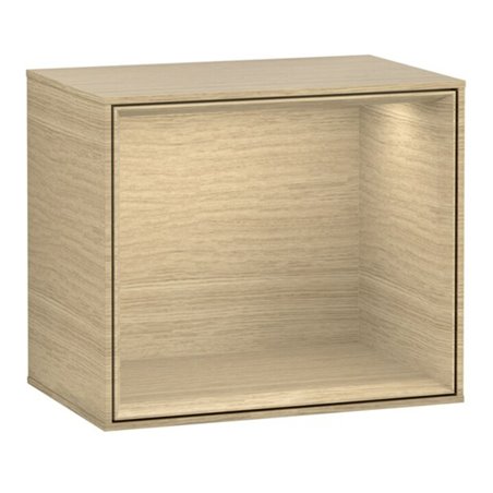 V&B Regalmodul Finion 41,8x35,6x27cm, Reg Oa ven, Oak Veneer