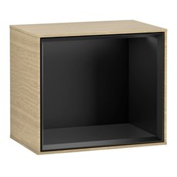 V&B Regalmodul Finion 41,8x35,6x27cm, Reg bla Matt, Oak Veneer
