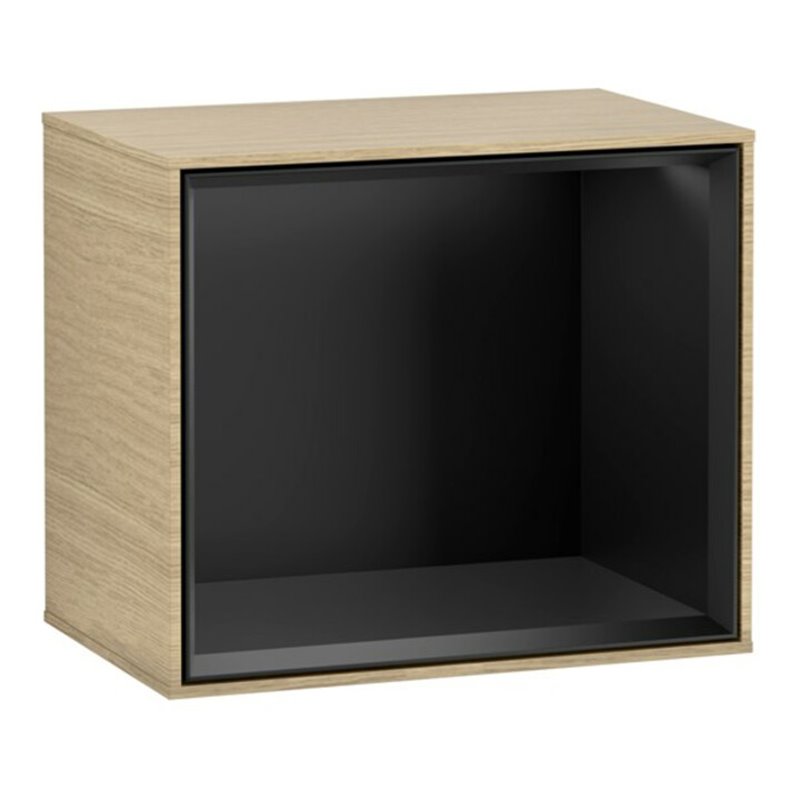 V&B Regalmodul Finion 41,8x35,6x27cm, Reg bla Matt, Oak Veneer