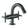 Grohe Bidet-Zweigriff-Armatur Atrio 1/2', m Kreuzgr., hd graphite gebürstet