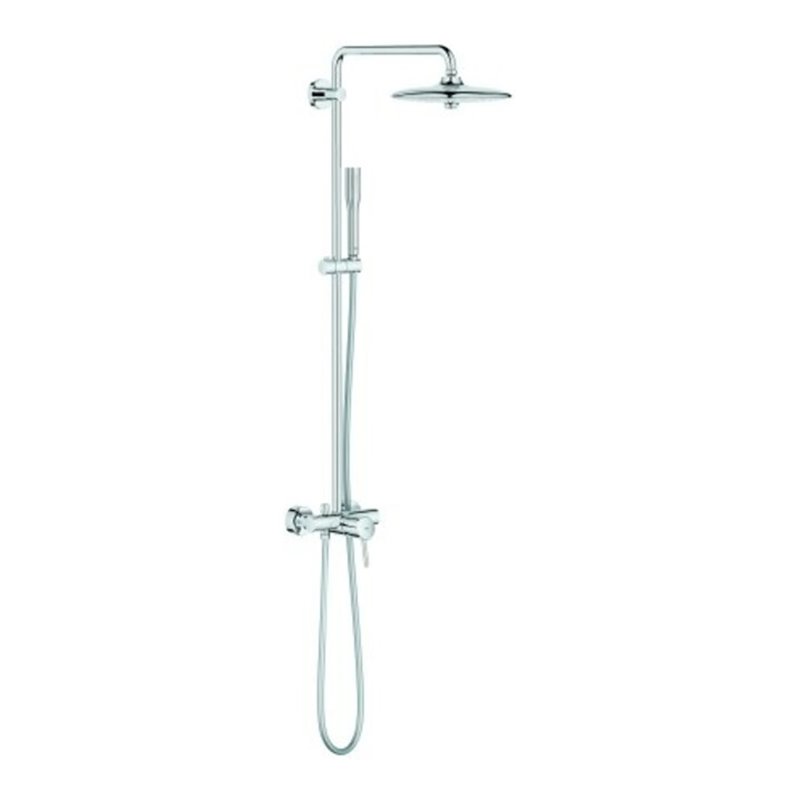 Grohe Duschsystem Euphoria 260 AP-Einhebelmischer, Wandmontage, chrom