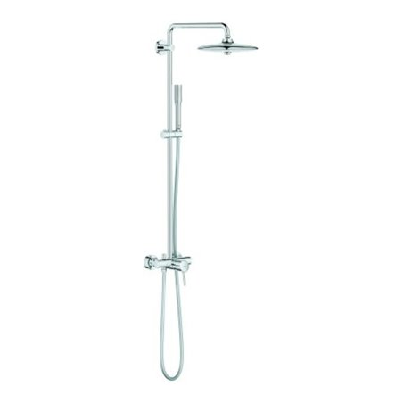 Grohe Duschsystem Euphoria 260 AP-Einhebelmischer, Wandmontage, chrom