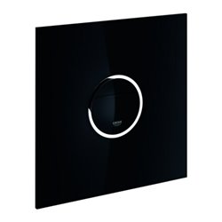 Grohe Abdeckplatte Veris Light Velvet Black, Kontur außen beleuchtet