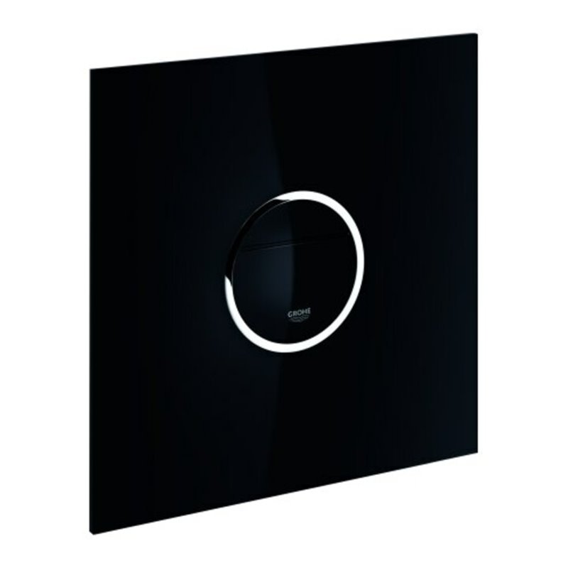 Grohe Abdeckplatte Veris Light Velvet Black, Kontur außen beleuchtet