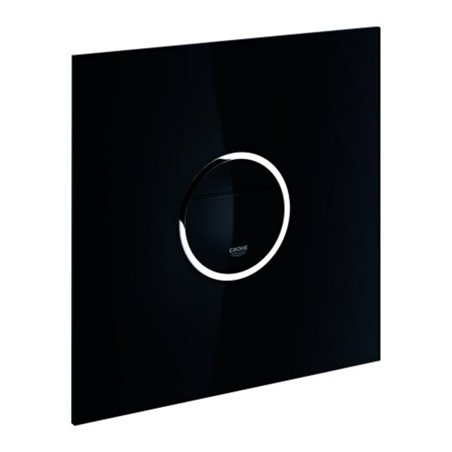 Grohe Abdeckplatte Veris Light Velvet Black, Kontur außen beleuchtet
