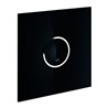 Grohe Abdeckplatte Veris Light Velvet Black, Kontur außen beleuchtet