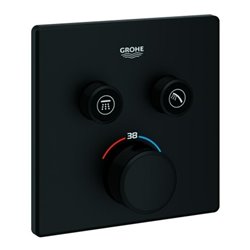 Grohe Fertigset Grohtherm Smartcontrol UP-THM, 2 Absperrventil, eck., phantom bla