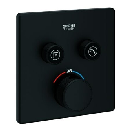 Grohe Fertigset Grohtherm Smartcontrol UP-THM, 2 Absperrventil, eck., phantom bla