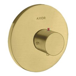 hansgrohe Fertigset Axor Starck Highflow UP-Thermostat, brushed brass