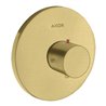 hansgrohe Fertigset Axor Starck Highflow UP-Thermostat, brushed brass