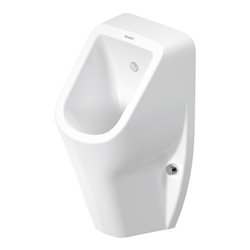 Duravit Urinal D-Code 30,5x29cm, Zul. v hi, riml, w H G, o. Fl