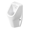 Duravit Urinal D-Code 30,5x29cm, Zul. v hi, riml, w H G, o. Fl