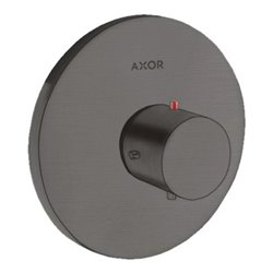 hansgrohe Fertigset Axor Starck Highflow UP-Thermostat, brushed black chrome