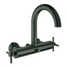 Grohe Wannen-Zweigriff-Armatur Atrio 1/2', m KrG, Wd-mont., hd graph. geb.