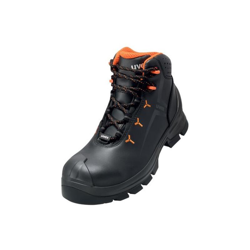Uvex Sicherheitsstiefel, S3 HI, HRO SRC uvex 2 MACSOLE® aus Leder, uvex xenova® Kunststoffkappe