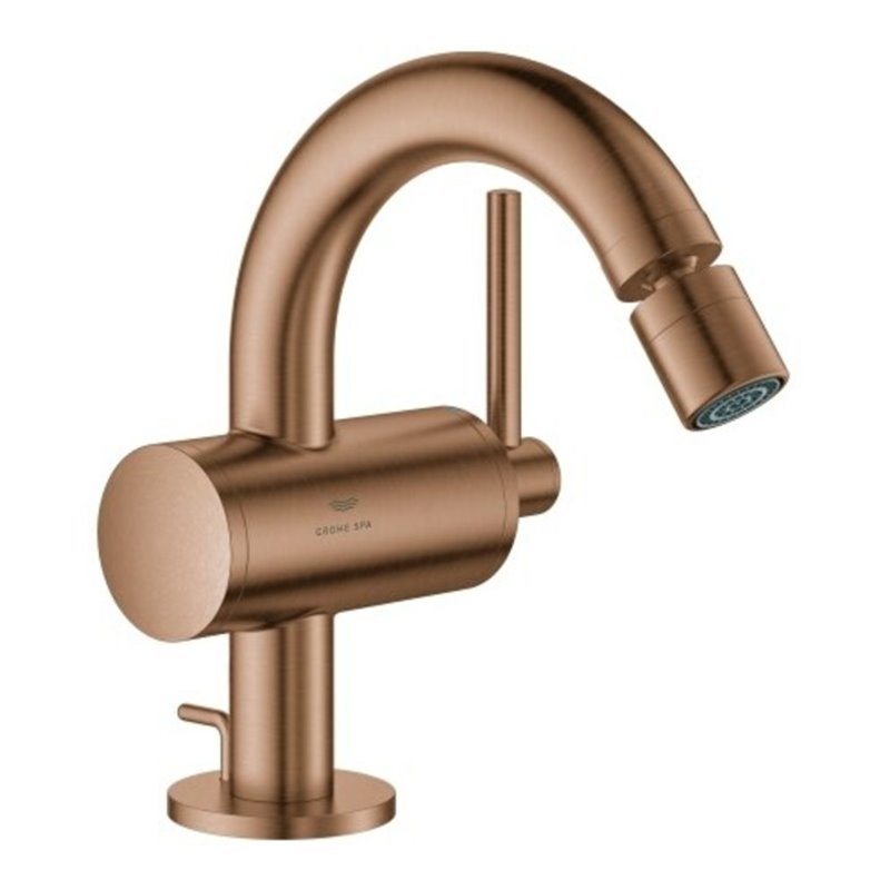 Grohe Bidet-Einhebelmischer Atrio 1/2', Abl.garn, warm sunset gebürstet