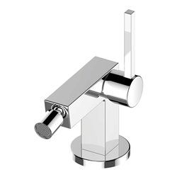 Keuco Bidet-Einhebelmischer Edition 90 mit Ablaufgarnitur, verchromt