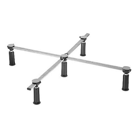 Duravit Wannenfuß 75x75cm, gr, höhenverst. von 12,5-18,5cm