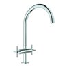 Grohe Zweigriff-Spültischarmatur Atrio 1/2', chrom