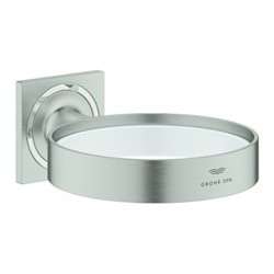 Grohe Halter Allure f Seifenschale o. Fön-Einsatz, supersteel