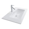 Duravit Möbelwaschtisch Me by Starck 83x49cm, we WG, m HL, ÜL, Hahnlochbank