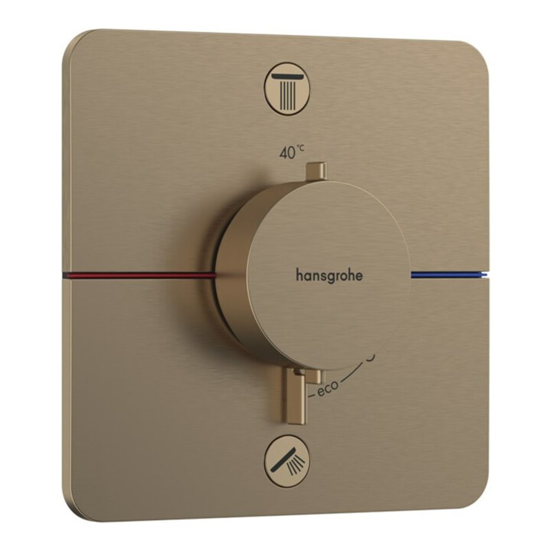 hansgrohe Thermostat ShowerSelect Comfort Q UP, f 2 Verb, o Kom EN 1717, brush. bron
