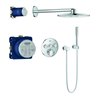 Grohe Unterputz-Duschsystem Grohtherm Smartcontrol mit UP-Thermostat, chrom
