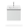 Duravit Möbelwaschtisch Me by Starck 53x43cm, we WG, o. HL, m ÜL, HLB