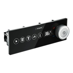 hansgrohe Fertigset für 3 Verbraucher RainPad schwarz/chrom