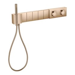 hansgrohe Fertigset Select Axor Edge UP-Thermostat., 5 Verbr., pol. r gold