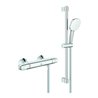 Grohe THM-Wannenbatterie Grohtherm 1000 34820_5 mit Brausegarnitur 600mm chrom
