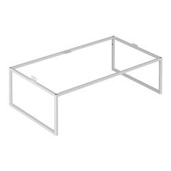 Keuco Bodengestell X-Line 80x25,5x47cm, D Vul. m be., Gl. Vulk. m