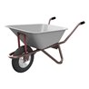 Schake Schubkarre Typ Geselle, Tiefmulde 90 L, Blechstärke 1 mm, mit Muldenstütze und Luftrad