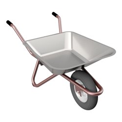 Schake Schubkarre Typ Geselle, Flachmulde, Luftrad