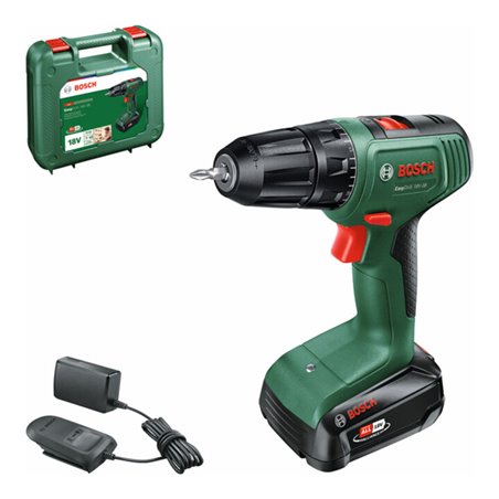 Bosch Akku-Bohrschrauber EasyDrill 18V-38, 1 x Akku PBA 18V 1.5Ah im Tragekoffer
