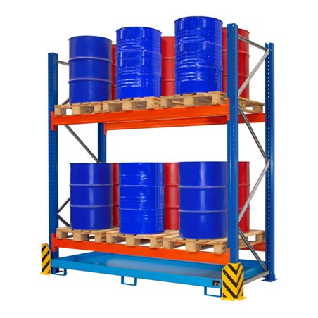 Bauer Südlohn Umweltregal UR-G 2700, lackiert, Lichtblau