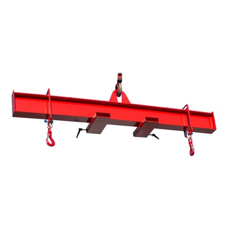 Bauer Südlohn Balken-Traverse BT 3003, lackiert, Feuerrot