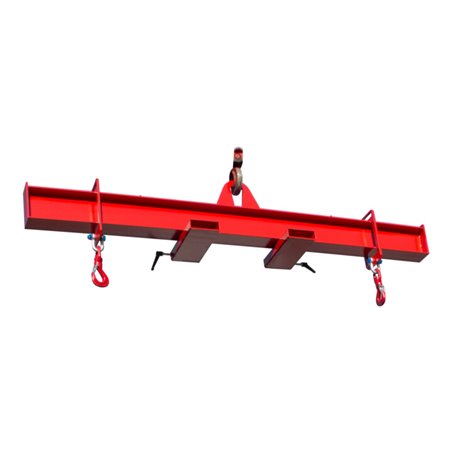 Bauer Südlohn Balken-Traverse BT 3001, lackiert, Feuerrot