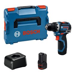Bosch Akku-Bohrschrauber GSR 12V-32, 2 x Akku GBA 12V 2.0Ah in L-BOXX