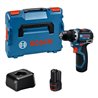 Bosch Akku-Bohrschrauber GSR 12V-32, 2 x Akku GBA 12V 2.0Ah in L-BOXX
