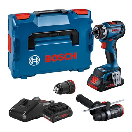 Bosch Akku-Bohrschrauber GSR 18V-90 FC, 2 x Akku ProCORE18V 4.0Ah, L-BOXX