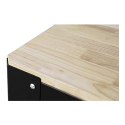 Kraftwerk Werkbank mit 3 Schubladen und 2 Oberschränke