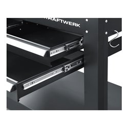Kraftwerk Werkbank mit 3 Schubladen und 2 Oberschränke
