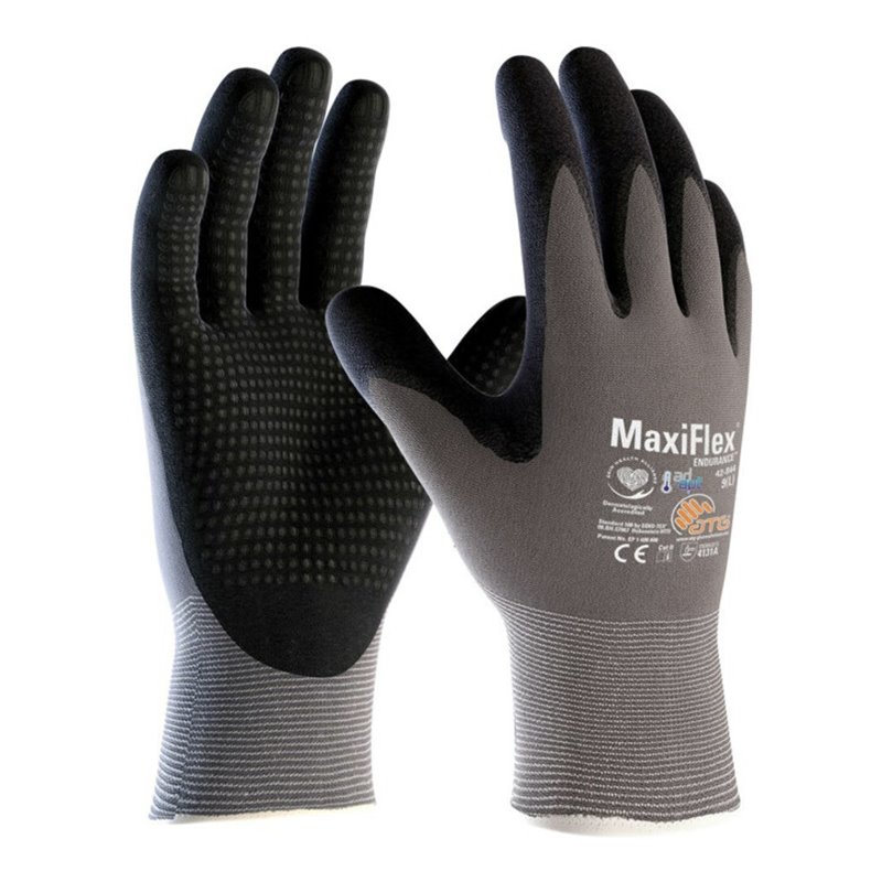 Handschuhe MaxiFlex Endurance with AD-APT 42-844 grau/schwarz