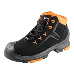 UVEX Schnürstiefel schwarz/orange uvex 2, S3